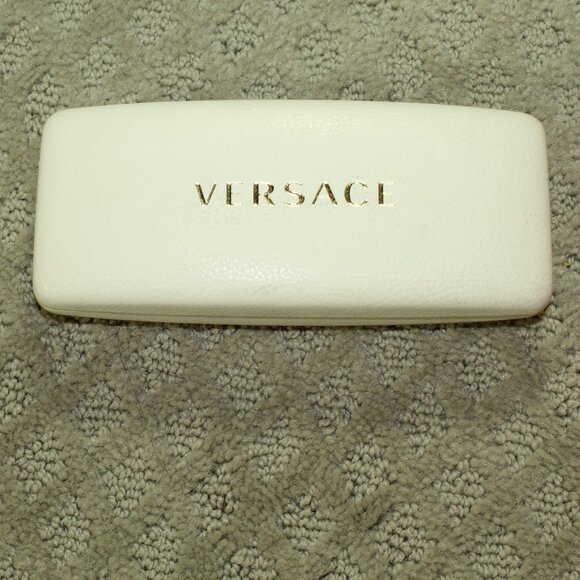VERSACE MOD.1066 1053 Italy Light Brown Half Rimless Eyeglasses Frame 50-18-135 - Picture 10 of 13